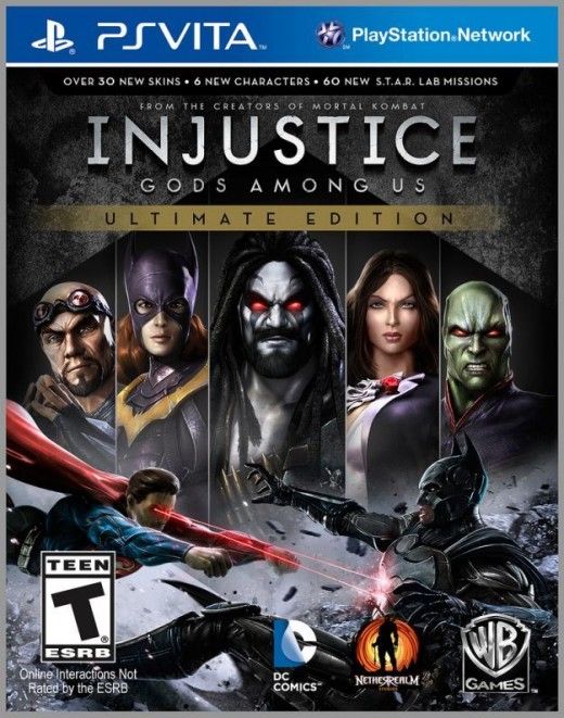 Injustice: Gods Among Us (Ultimate Edition) - Sony PSP Go (NetherRealm - 2) video game collectible - Main Image 1