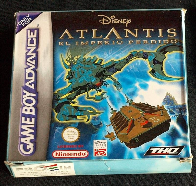Atlantis El Imperio Perdido - Nintendo Game Boy Color video game collectible - Main Image 1