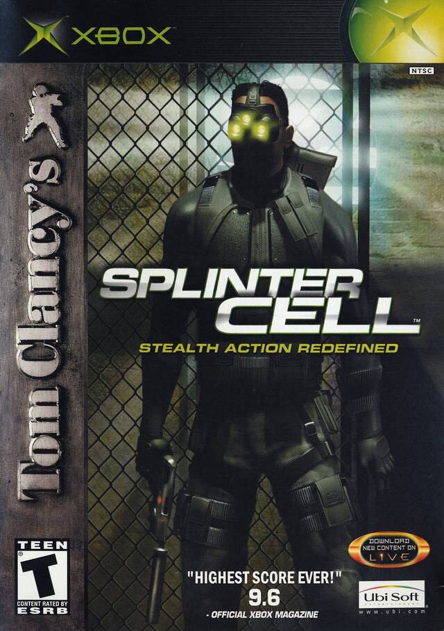 Tom Clancy’s Splinter Cell 1 - Microsoft Xbox video game collectible - Main Image 1