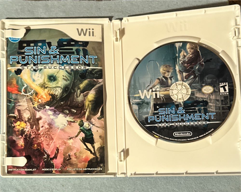 Sin & Punishment Star Successor - Nintendo Wii (Nintendo - 2 Players) video game collectible [Barcode 045496901820] - Main Image 4
