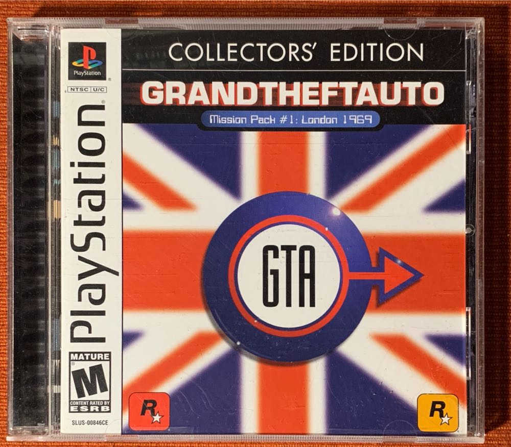 Grand Theft Auto: Collector’s Edition - Sony PlayStation (Rockstar Games - 1) video game collectible [Barcode 710425231803] - Main Image 4