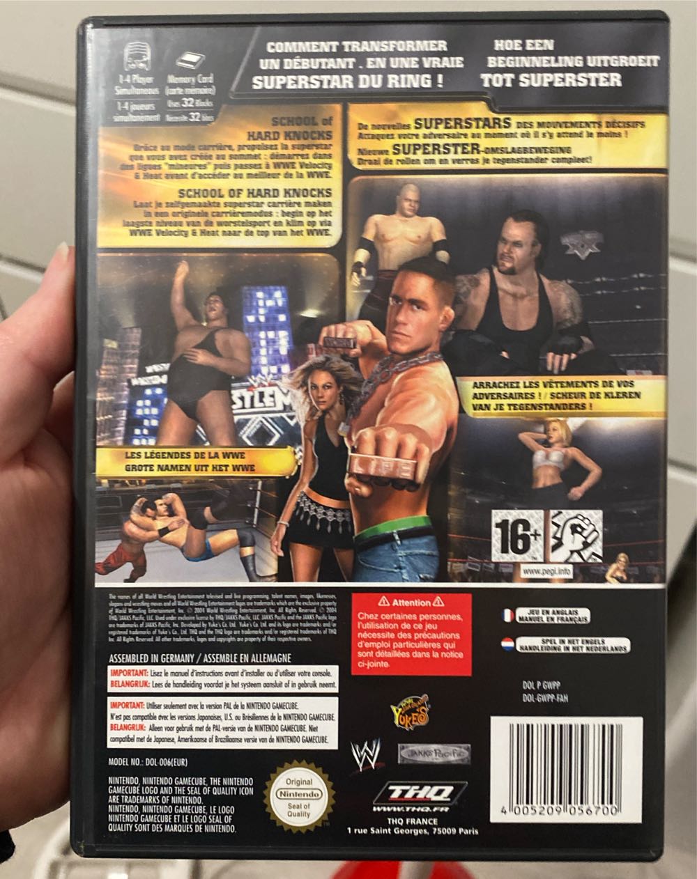WWE: Day Of Reckoning - Nintendo GameCube (THQ) video game collectible [Barcode 4005209056700] - Main Image 2