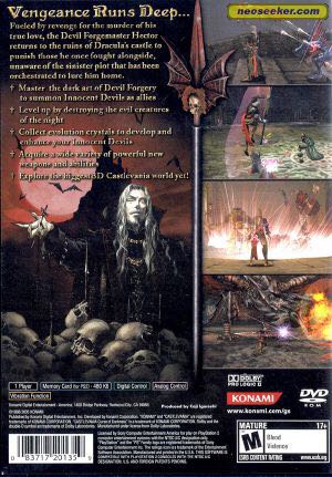 Castlevania: Curse Of Darkness - Sony PlayStation 2 (PS2) (Konami - 1) video game collectible [Barcode 4012927027592] - Main Image 2