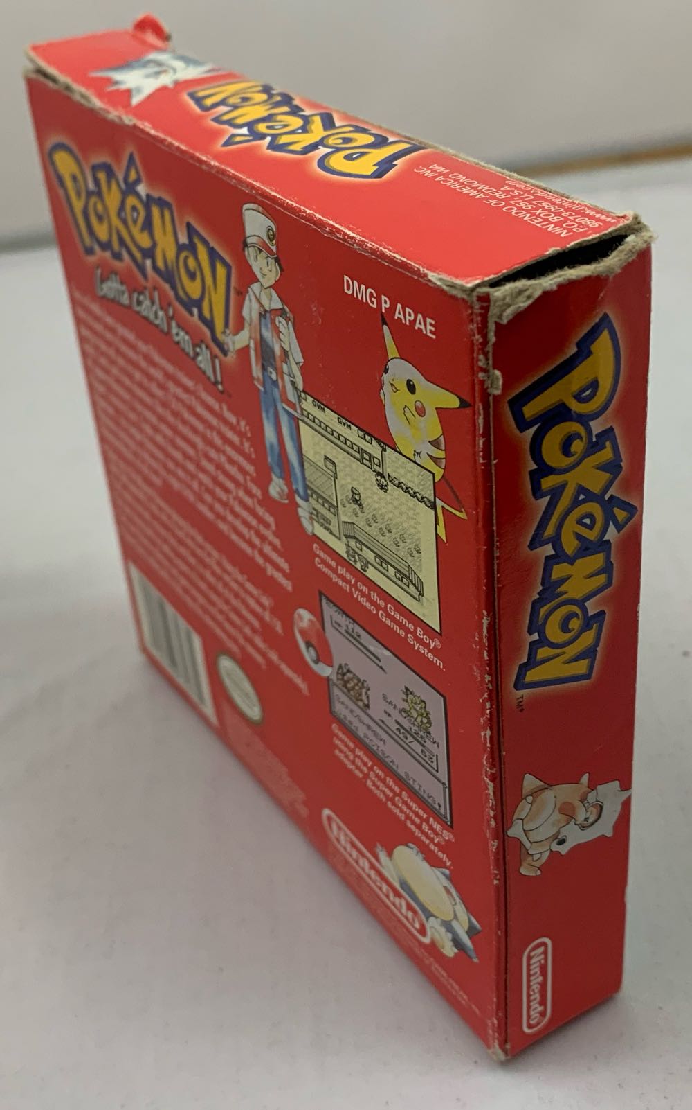 Pokémon Red Version - Nintendo Game Boy (Nintendo - 1) video game collectible [Barcode 045496730734] - Main Image 4