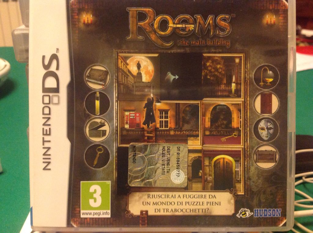 Rooms - Nintendo DS (Nintendo - 1) video game collectible [Barcode 045496469887] - Main Image 1
