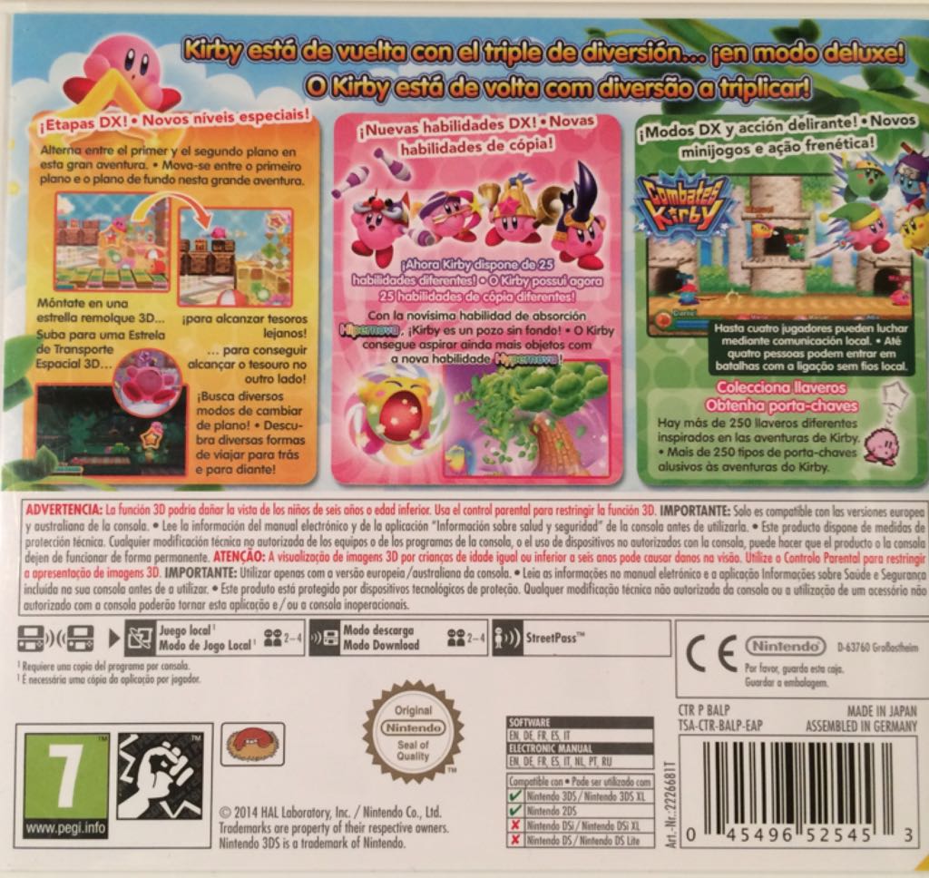 Kirby: Triple Deluxe - Nintendo 3DS (Nintendo - 1) video game collectible [Barcode 045496525453] - Main Image 2