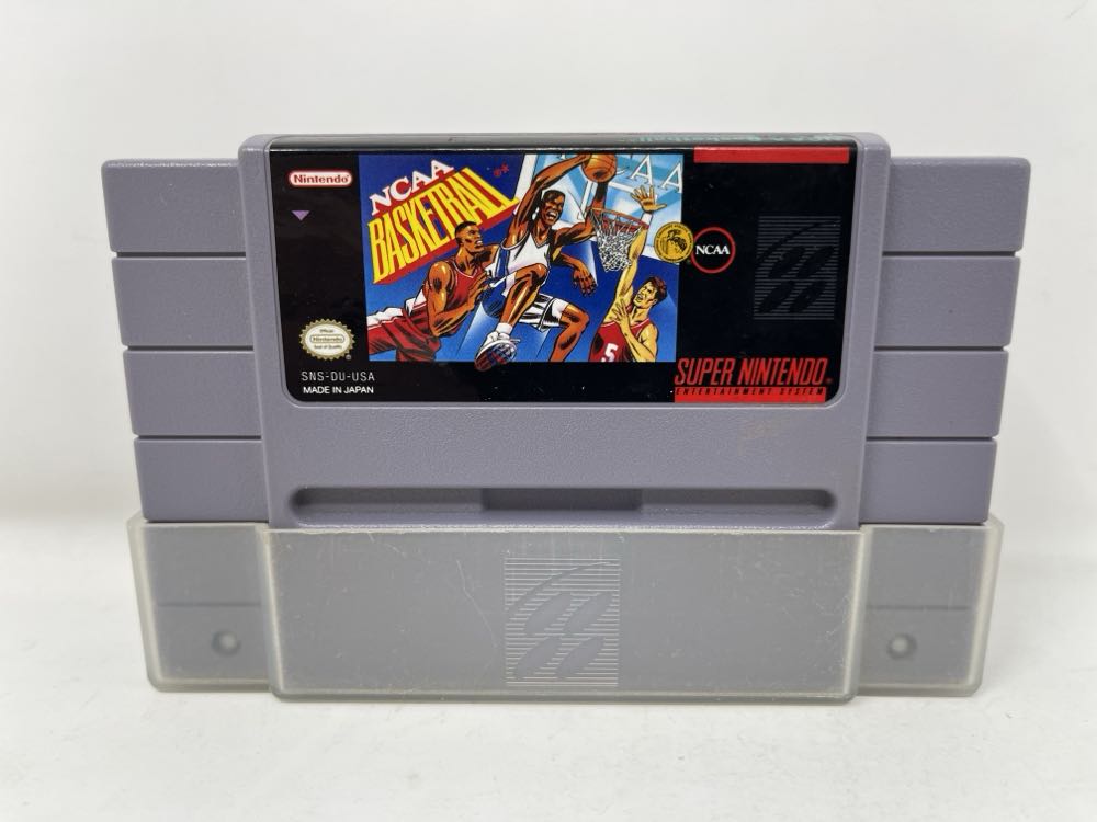 NCAA Basketball - Nintendo Super Nintendo Entertainment System (SNES) (Nintendo - 1-2) video game collectible [Barcode 045496830175] - Main Image 3