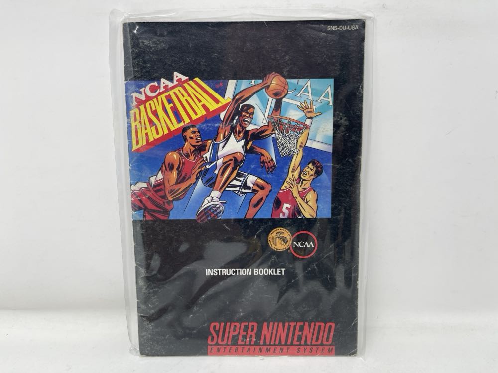 NCAA Basketball - Nintendo Super Nintendo Entertainment System (SNES) (Nintendo - 1-2) video game collectible [Barcode 045496830175] - Main Image 4