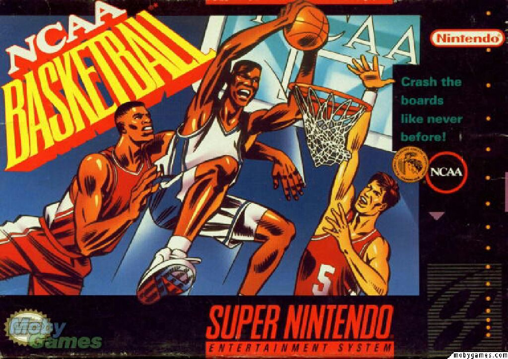 NCAA Basketball - Nintendo Super Nintendo Entertainment System (SNES) (Nintendo - 1) video game collectible - Main Image 1