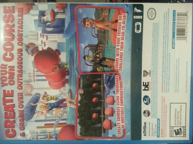 Wipeout: Create & Crash - Nintendo Wii U (Activision - 4) video game collectible [Barcode 047875767669] - Main Image 2