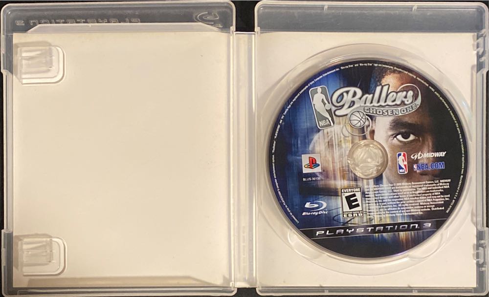 NBA Ballers: Chosen One - Sony PlayStation 3 (PS3) (Midway - 1-4) video game collectible [Barcode 031719269884] - Main Image 3