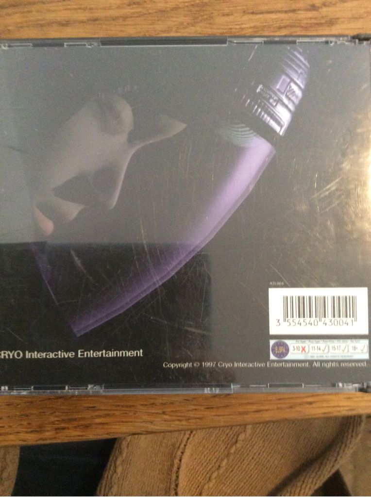 Atlantis - CD Projekt GOG (Cryo Interactive Entertainment - 1) video game collectible [Barcode 3554540430041] - Main Image 2