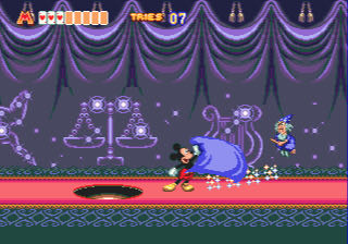 World of Illusion: Starring Mickey Mouse and Donald Duck - Sega Genesis (Mega Drive) (Sega - 1-2) video game collectible [Barcode 4974365638054] - Main Image 4