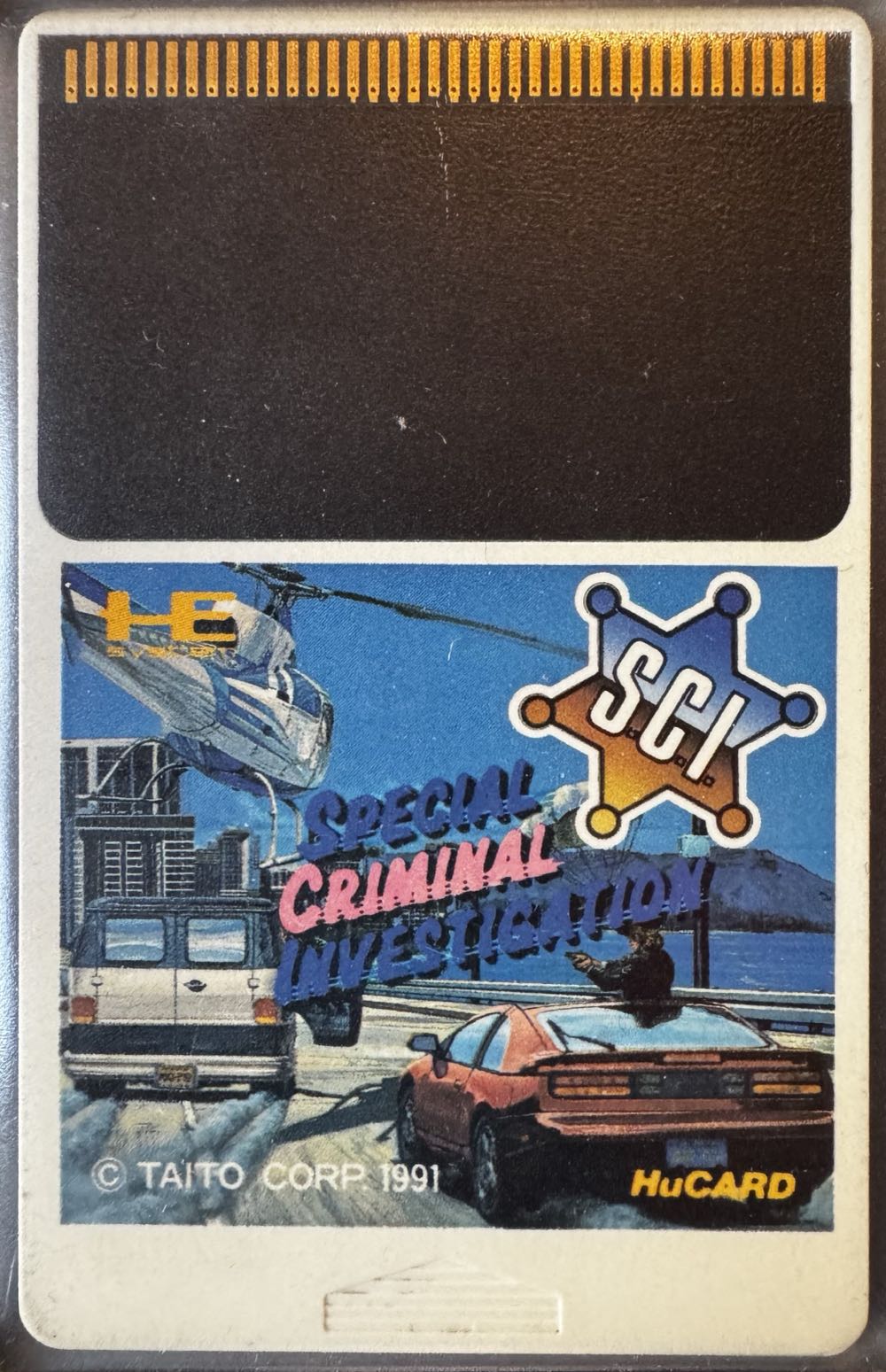 S.C.I. Special Criminal Investigation - PC Engine (Boite Et Notice - 1) video game collectible [Barcode 4988611900222] - Main Image 4