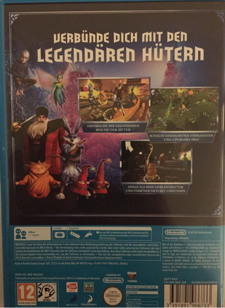 Die Hüter des Lichts - Nintendo Wii U video game collectible [Barcode 3391891966733] - Main Image 2