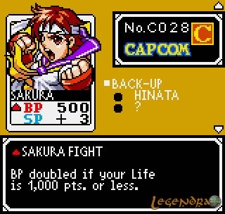 SNK vs Capcom - Card Fighters’ Clash (Capcom Version) - SNK Neo Geo Pocket Color (SNK) video game collectible [Barcode 018484006814] - Main Image 4