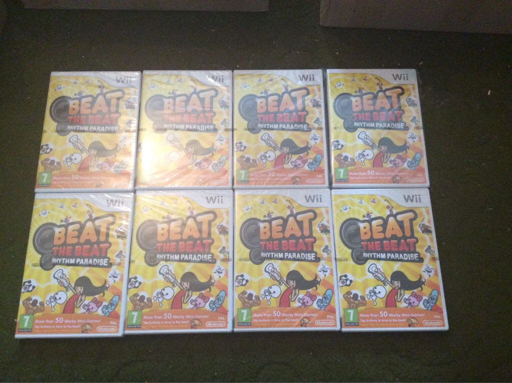 Beat the Beat: Rhythm Paradise - Nintendo Wii (Nintendo - 1-2) video game collectible [Barcode 045496400873] - Main Image 2