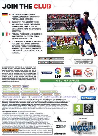 FIFA 13 - Microsoft Xbox 360 (EA - 4) video game collectible [Barcode 014633197587] - Main Image 2