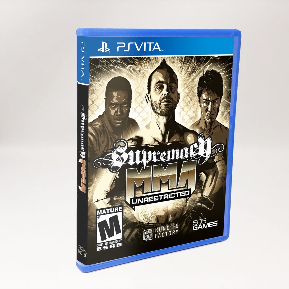 Supremacy MMA: Unrestricted - Sony PlayStation Vita (PS Vita) (505 Games - 1-2) video game collectible - Main Image 2