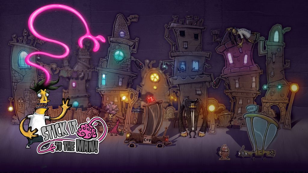 Stick It To The Man - Sony PlayStation 4 (PS4) video game collectible - Main Image 2