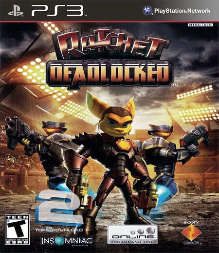 Ratchet Deadlocked - Sony PlayStation 3 (PS3) video game collectible - Main Image 1