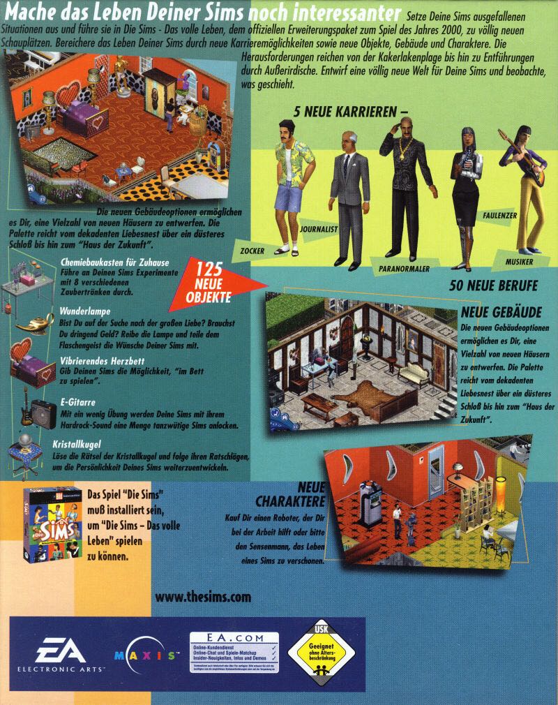 The Sims: Livin’ Large - PC (Electronic Arts) video game collectible - Main Image 2