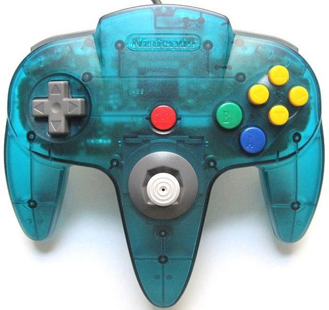 N64 Controller Ice Blue - Nintendo 64 (N64) video game collectible - Main Image 1