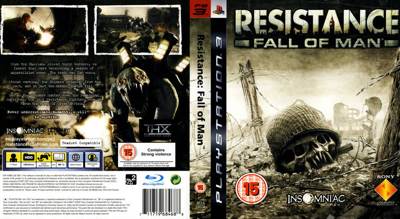 Resistance: Fall of Man (Platinum) - Sony PlayStation 3 (PS3) (Sony Computer Entertainment - 4) video game collectible [Barcode 711719965459] - Main Image 2