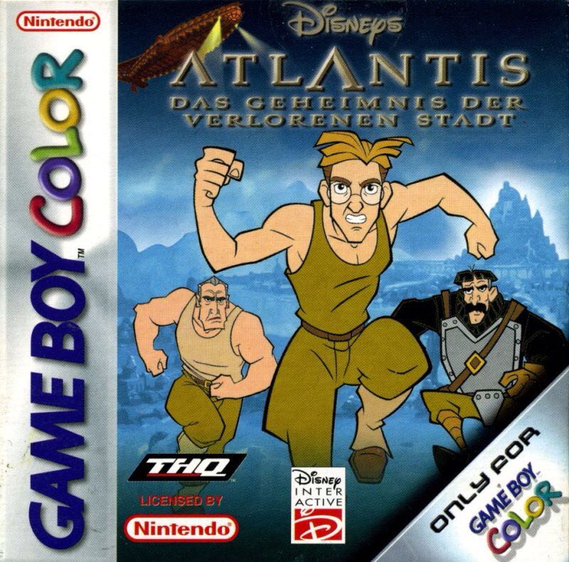 Disney’s Atlantis: The Lost Empire - Nintendo Game Boy Color video game collectible - Main Image 1