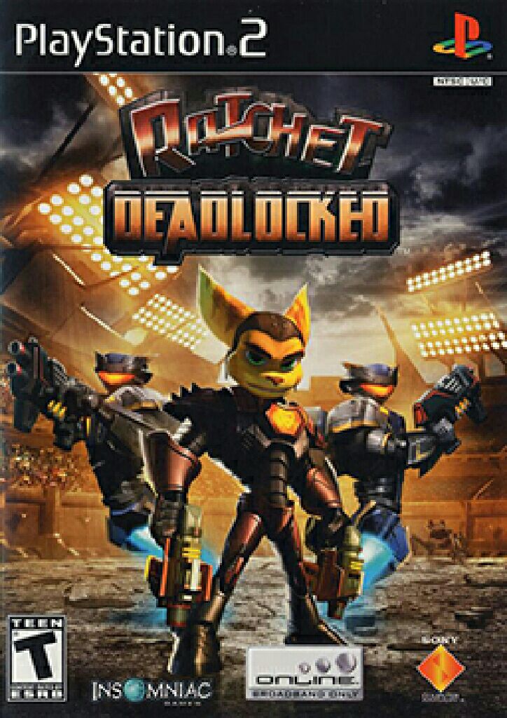 Rachet Deadlocked - Sony PlayStation 2 (PS2) (1) video game collectible - Main Image 1