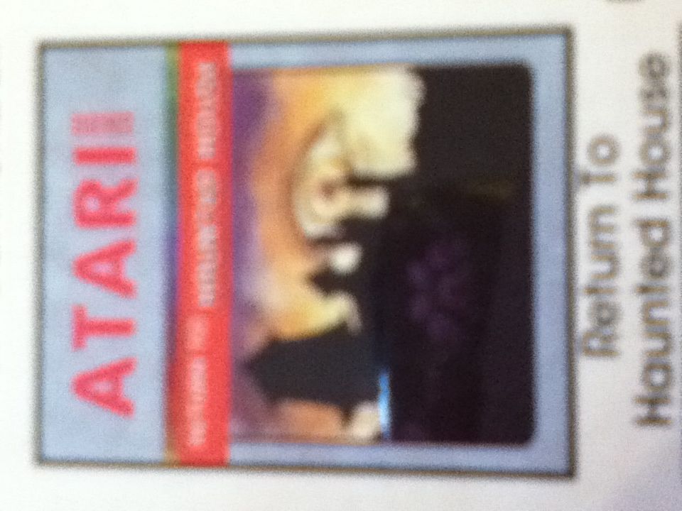 Return To Haunted House - Atari 2600 video game collectible - Main Image 1