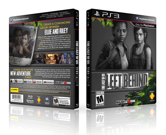 The Last of Us: Left Behind - Sony PlayStation 3 (PS3) (Sony Computer Entertainment - 1) video game collectible [Barcode 711719243083] - Main Image 2