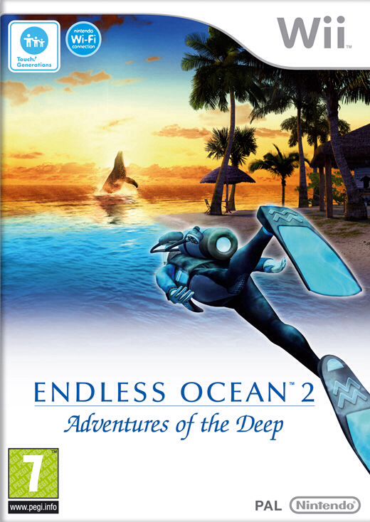 Endless Ocean 2 Adventures Of The Deep - Nintendo Wii video game collectible - Main Image 1