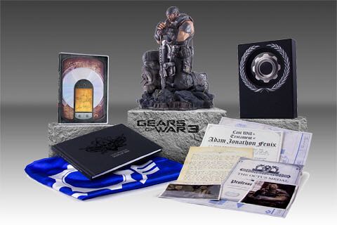 Gears of war 3 Epic Edition - Microsoft Xbox 360 (Microsoft Game Studios - 2) video game collectible [Barcode 885370320039] - Main Image 2