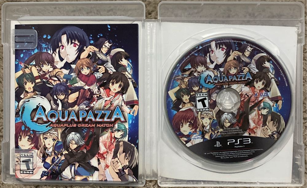 Aquapazza: Aquaplus Dream Match - Sony PlayStation 3 (PS3) (Atlus - 2) video game collectible [Barcode 730865001507] - Main Image 3