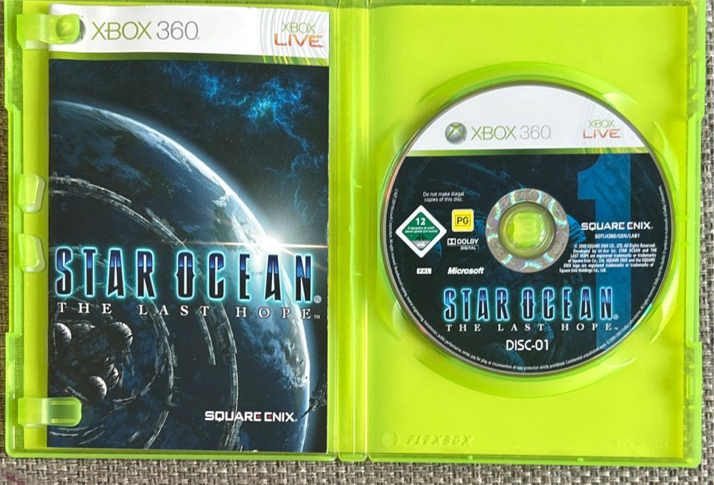 Star Ocean: The Last Hope - Microsoft Xbox 360 (Square Enix - 1) video game collectible [Barcode 5060121825079] - Main Image 3
