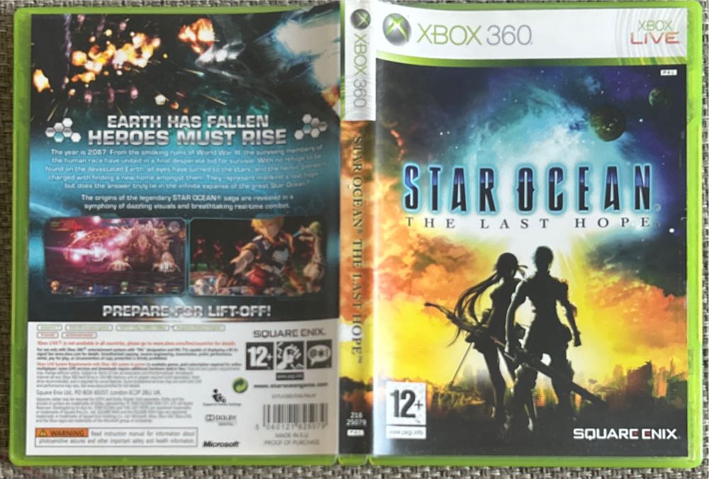 Star Ocean: The Last Hope - Microsoft Xbox 360 (Square Enix - 1) video game collectible [Barcode 5060121825079] - Main Image 4