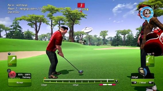 Powerstar Golf - Microsoft Xbox One (1) video game collectible - Main Image 2