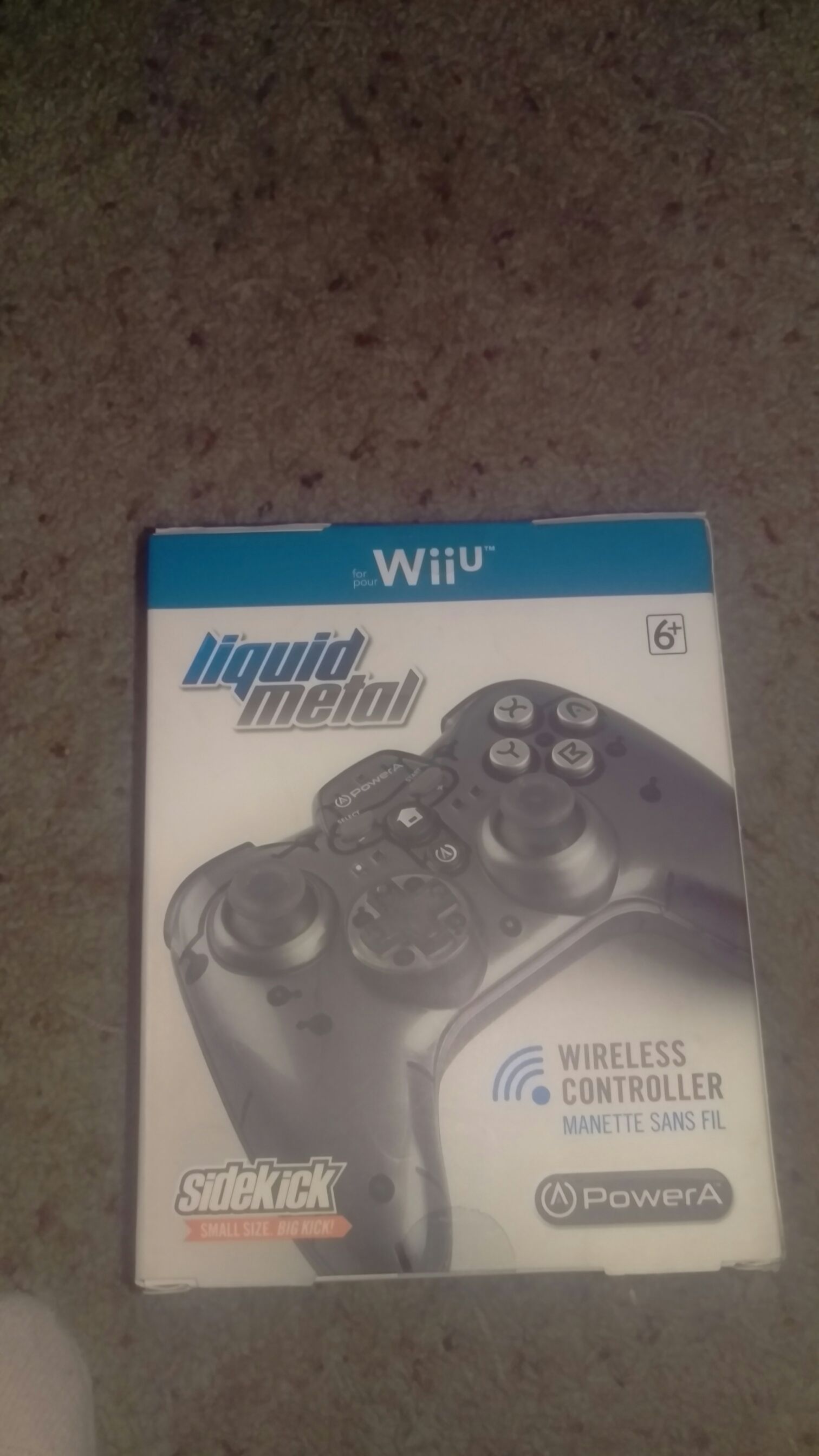 Wireless Controller - Nintendo Wii U (liquidmetal) video game collectible [Barcode 617885011795] - Main Image 2