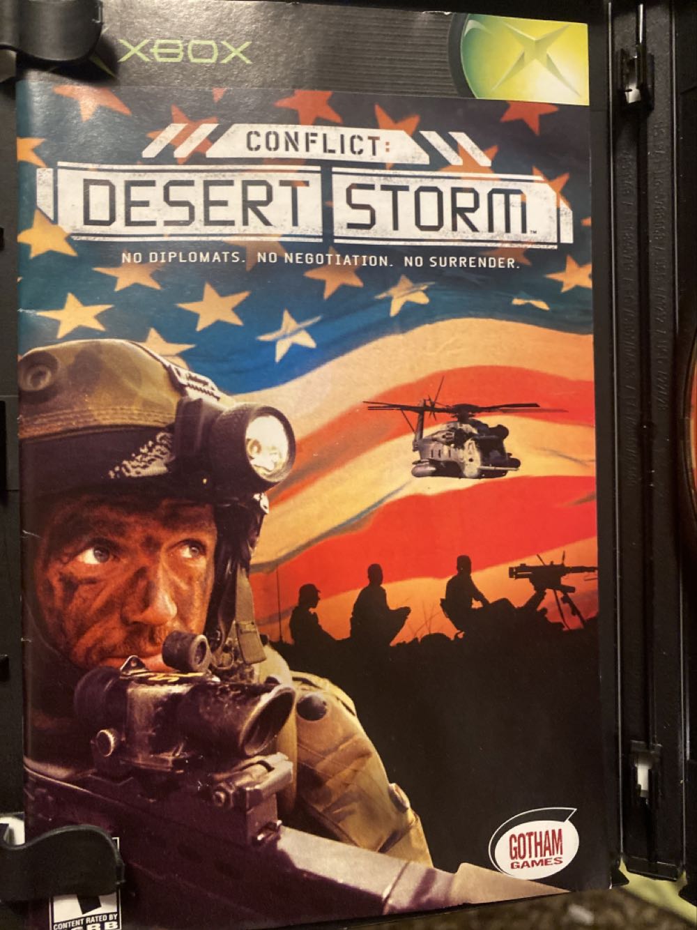 Conflict: Desert Storm - Microsoft Xbox (SCi - 1) video game collectible [Barcode 710425291791] - Main Image 3