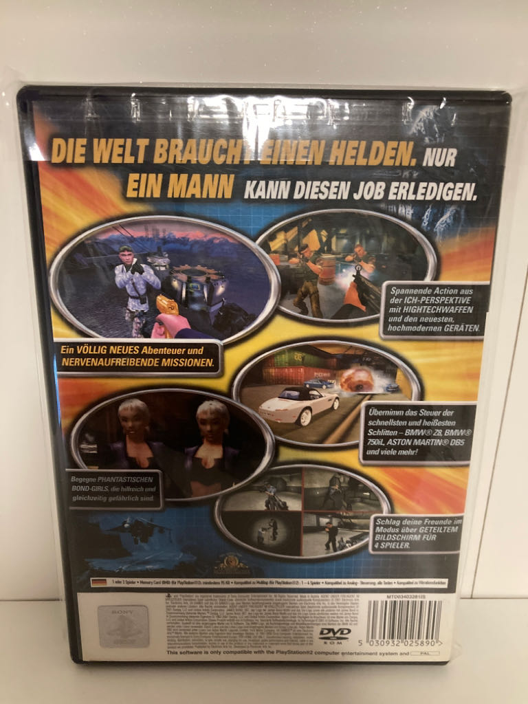 James Bond 007: Agent im Kreuzfeuer - Sony PlayStation 2 (PS2) (Electronic Arts) video game collectible [Barcode 5030932025890] - Main Image 2