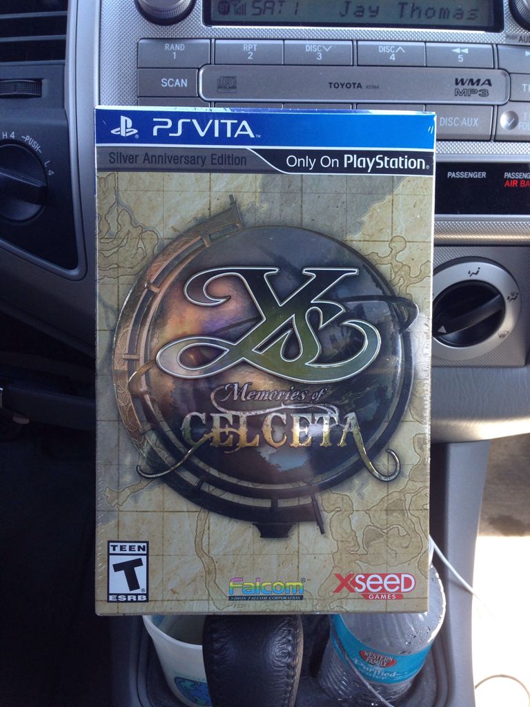 Ys: Memories Of Celceta Silver Anniversary Edition - Sony PlayStation Vita (PS Vita) video game collectible - Main Image 1