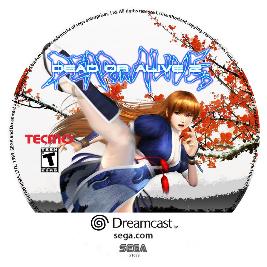 Dead or Alive 2 - Sega Dreamcast (Tecmo Koei - 4) video game collectible [Barcode 018946010120] - Main Image 3