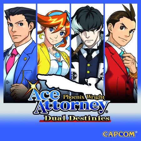 Phoenix Wright Dual Destinies - Nintendo 3DS video game collectible - Main Image 1
