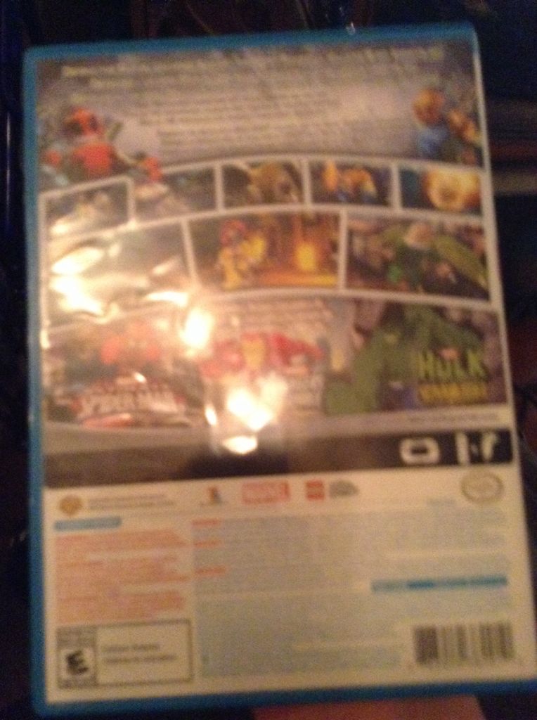 Lego Marvel Super Heros - Nintendo Wii U (Marvel - 2) video game collectible [Barcode 883929382910] - Main Image 2