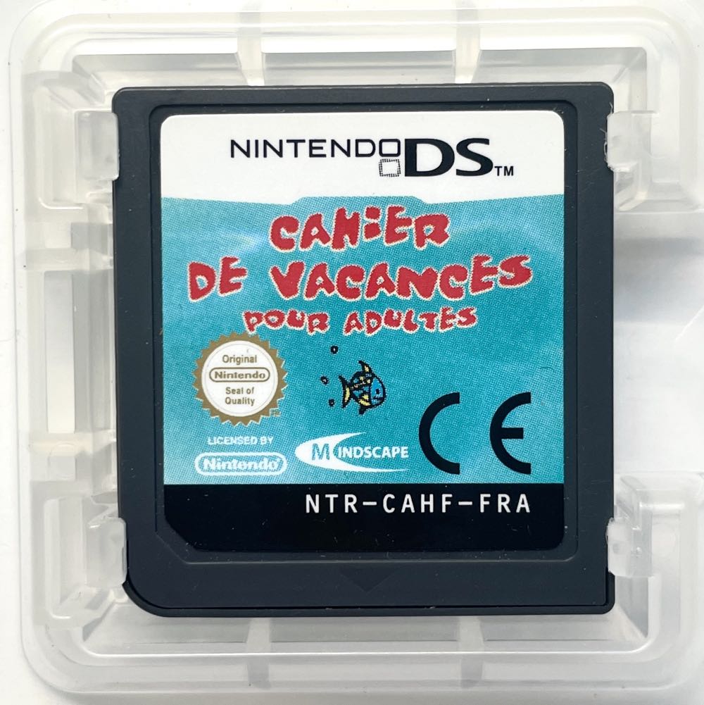 Cahier de Vacances pour Adultes - Nintendo DS (1) video game collectible [Barcode 5390102491574] - Main Image 4