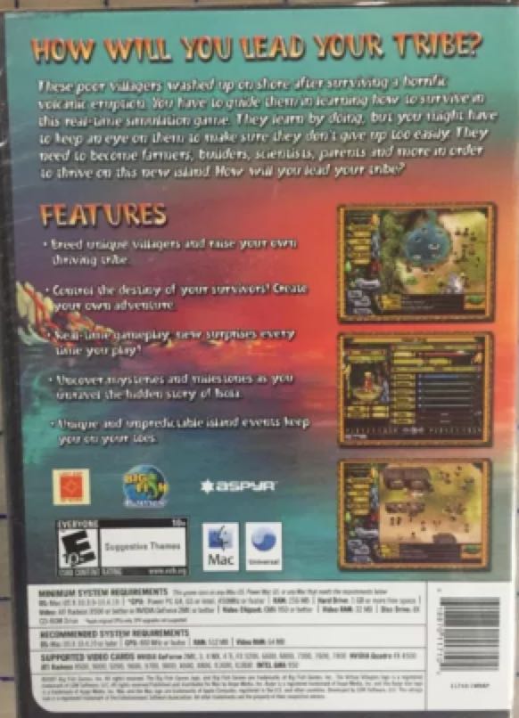 Virtual Villagers: A New Home - PC (Big Fish Games) video game collectible - Main Image 2