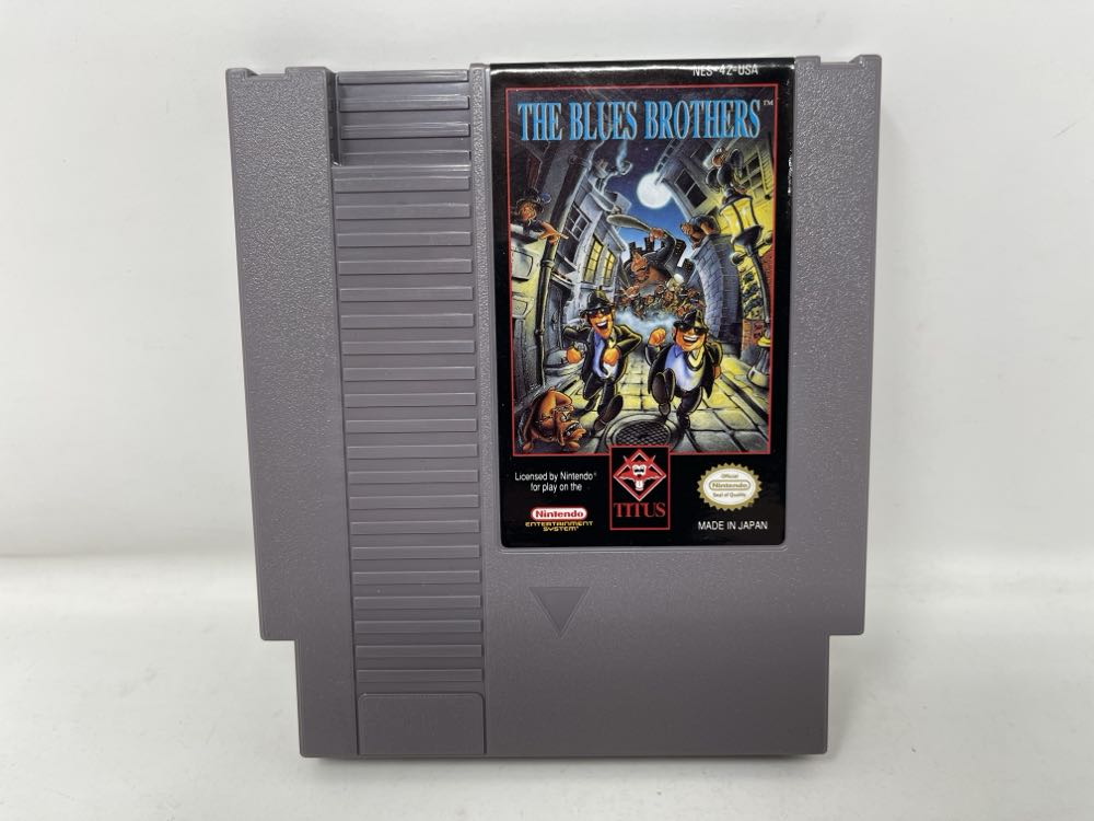 The Blues Brothers - Nintendo Entertainment System (NES) (Titus Software) video game collectible [Barcode 091493341596] - Main Image 3