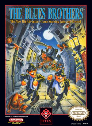 Blues Brothers - Nintendo Entertainment System (NES) video game collectible - Main Image 1