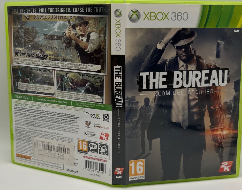 The Bureau: XCOM Declassified - Microsoft Xbox 360 video game collectible [Barcode 5026555260411] - Main Image 3